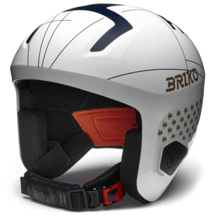 Caschi Briko Uomo Donna Bianco Vulcano 2.0 France