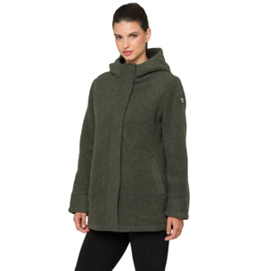 Cappotto JAIPUR imbottito verde