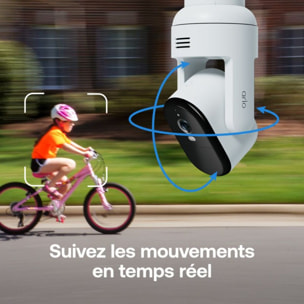 Caméra de surveillance ARLO 2 caméras extérieures Essential3 2K PTZ