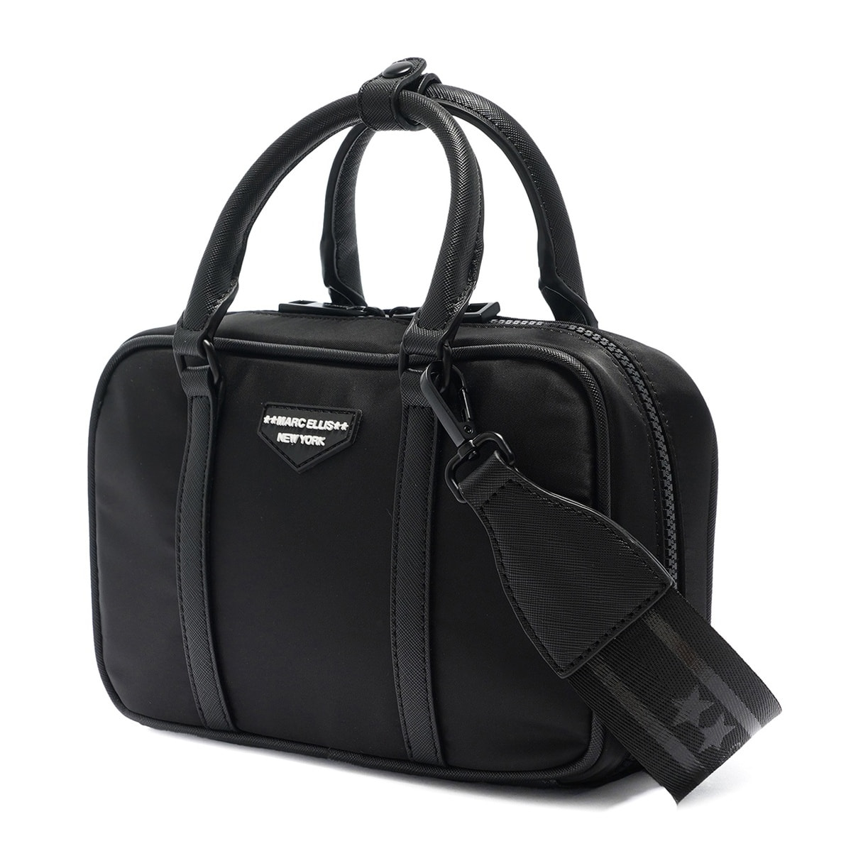 Borsa a mano da donna - Modello False - 100% poliestere - 24.0 x 15.5 x 7.0 cm