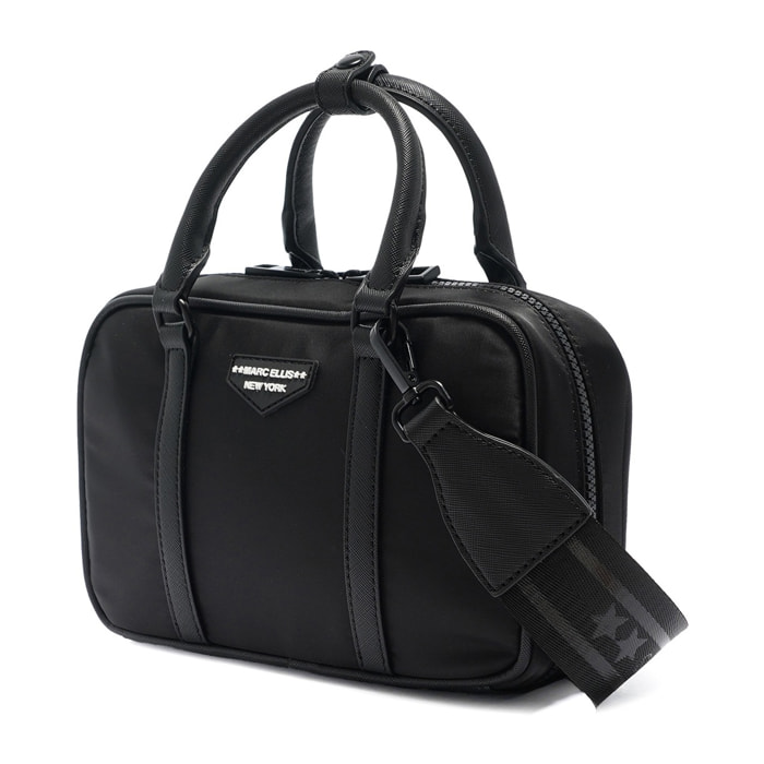 Borsa a mano da donna - Modello False - 100% poliestere - 24.0 x 15.5 x 7.0 cm