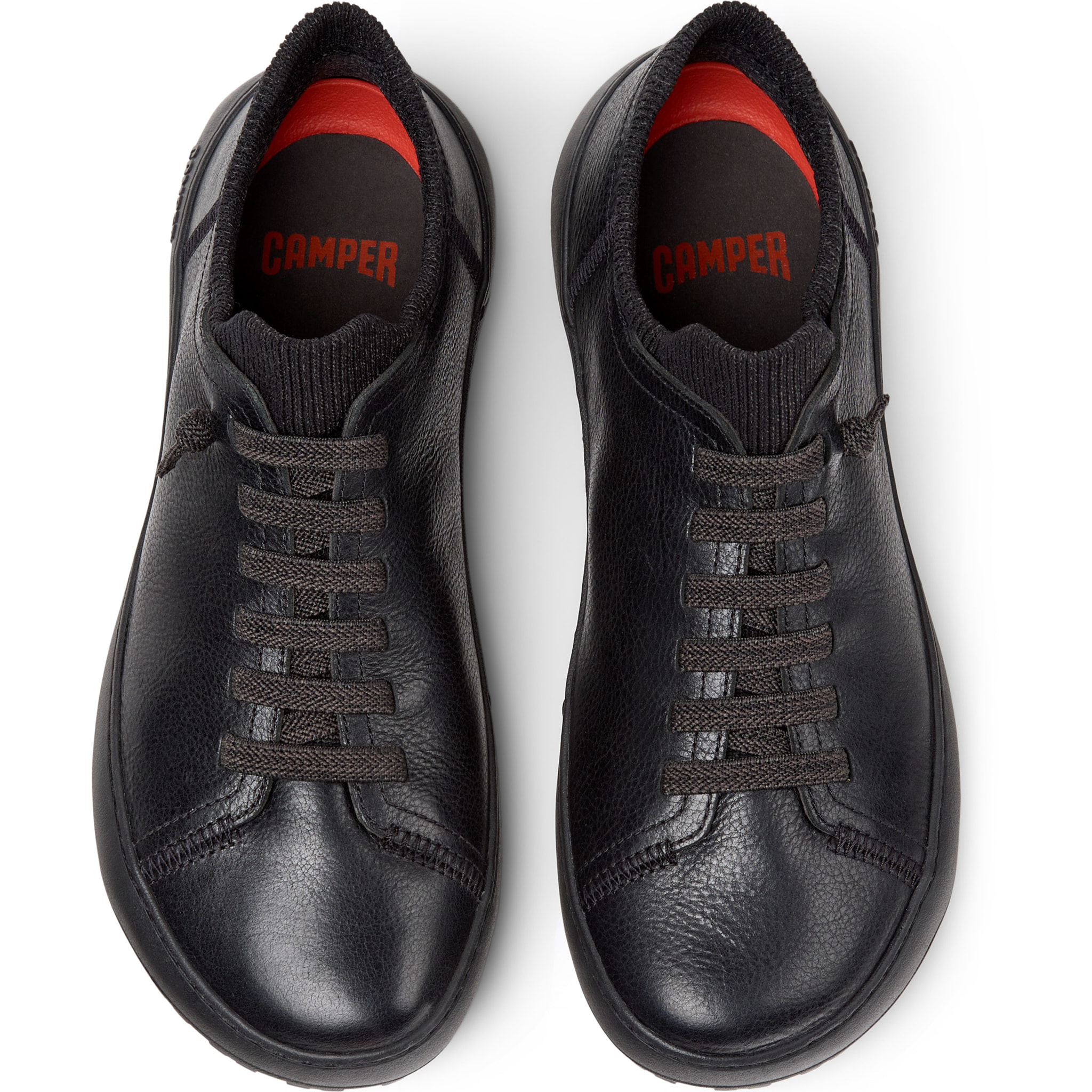 Zapatillas - CAMPER Peu Serra - Negro - Piel de ante