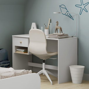 Bureau enfant 1 tiroir en bois - ELISE
