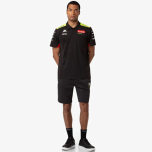 Kappa - Pantaloni Corti Uomo Nero - Adozippo Vr46