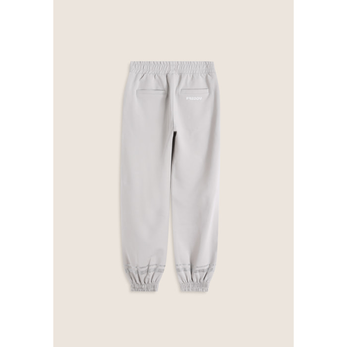 Pantaloni Bambina Comfort con Dettagli in Strass
