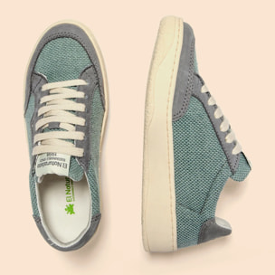 Zapatillas N5842S MULTI MATERIAL AQUA/ GEO color Aqua