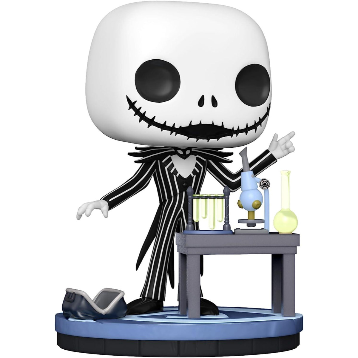 Nightmare 30th Funko POP Vinile Figura Jack Skellington in Laboratorio 9 cm