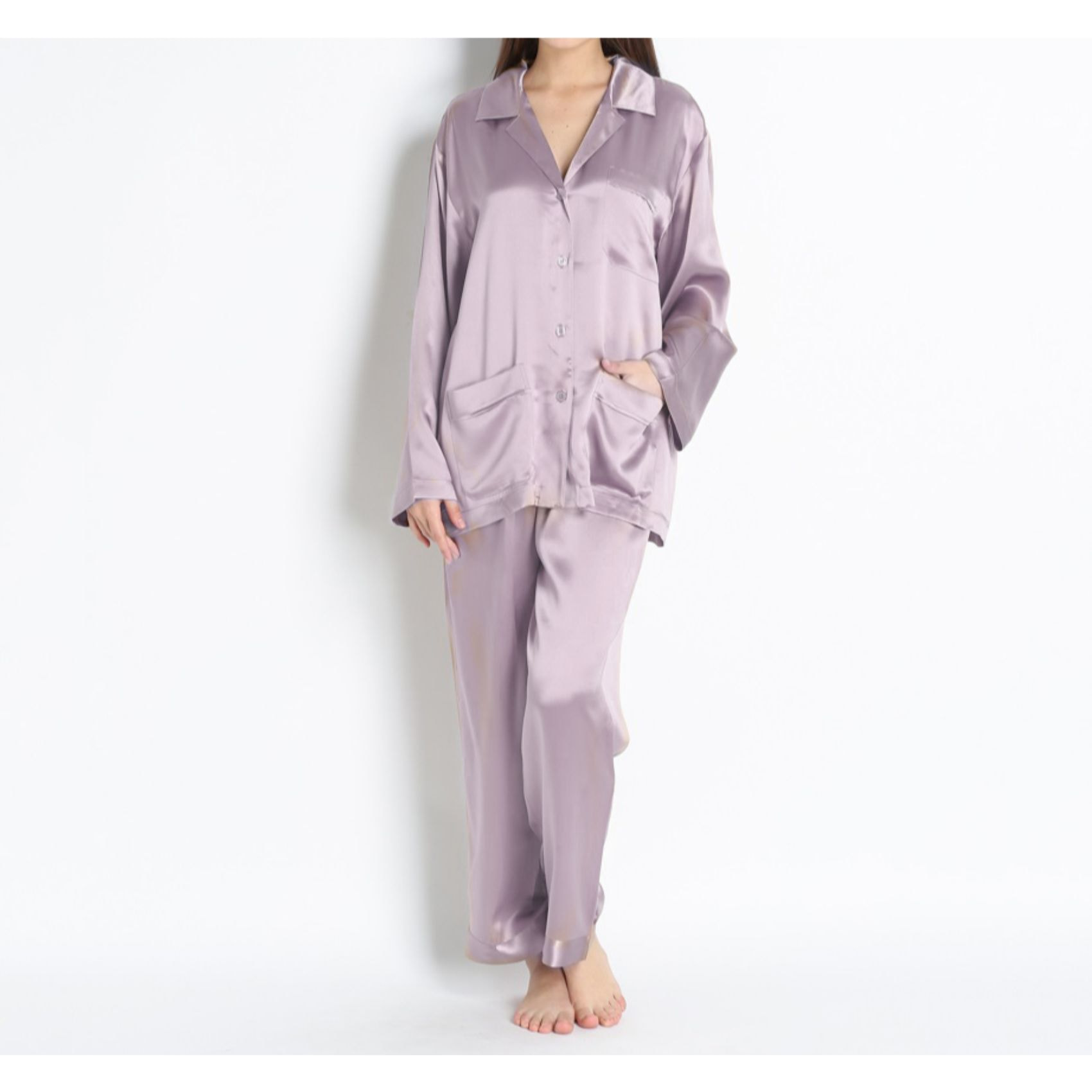 Pigiama leggero DONNA grigio