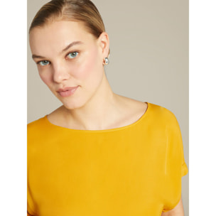 Elena Mirò - Blusa de color liso - Amarillo