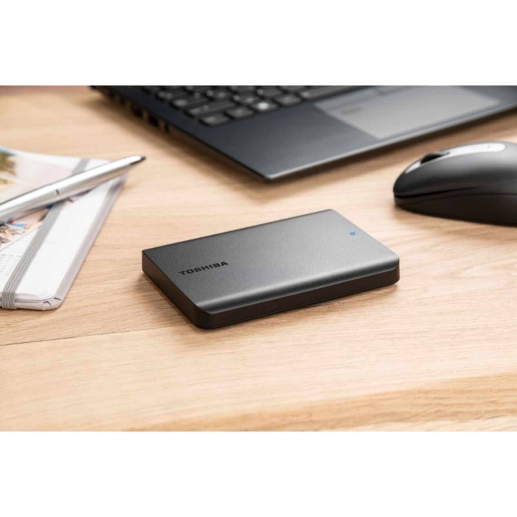 Disque dur externe TOSHIBA Pack 1To canvio basics + Housse