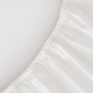 Drap housse réglable 100% algodón BLANC