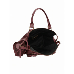 Borsa a spalla da donna - Modello Clara - Vera pelle - 41.0 x 28.0 x 13.0 cm