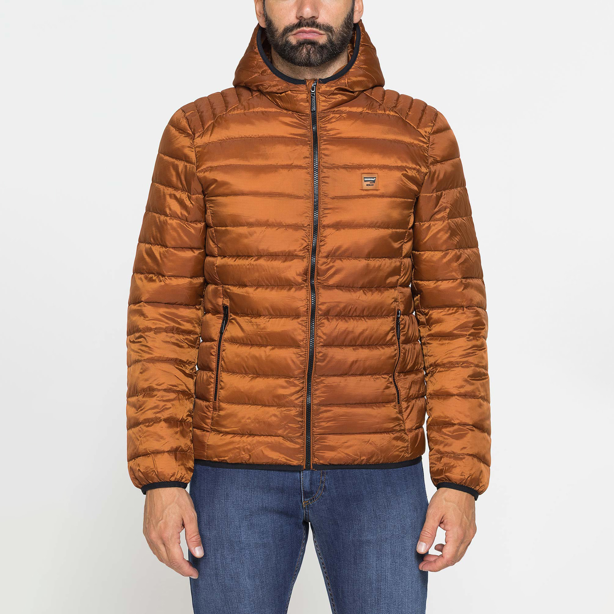 PIUMINO ULTRALEGGERO IN RIPSTOP CON CAPPUCCIO