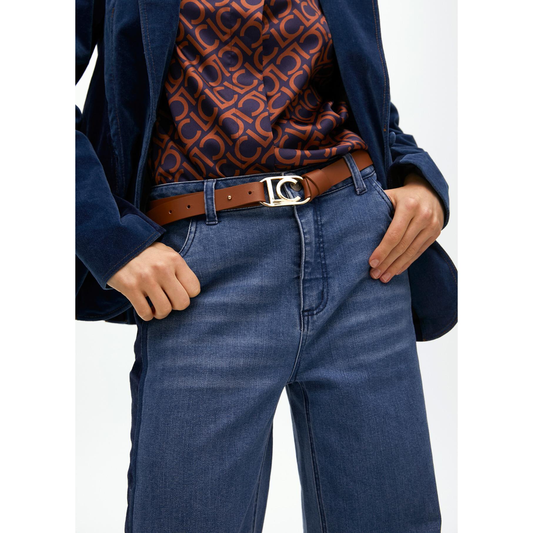 Cintura Catena Logo Ovale