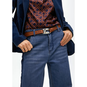 Cintura Catena Logo Ovale