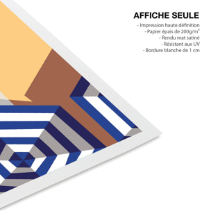 Affiche ville Cabourg Affiche seule