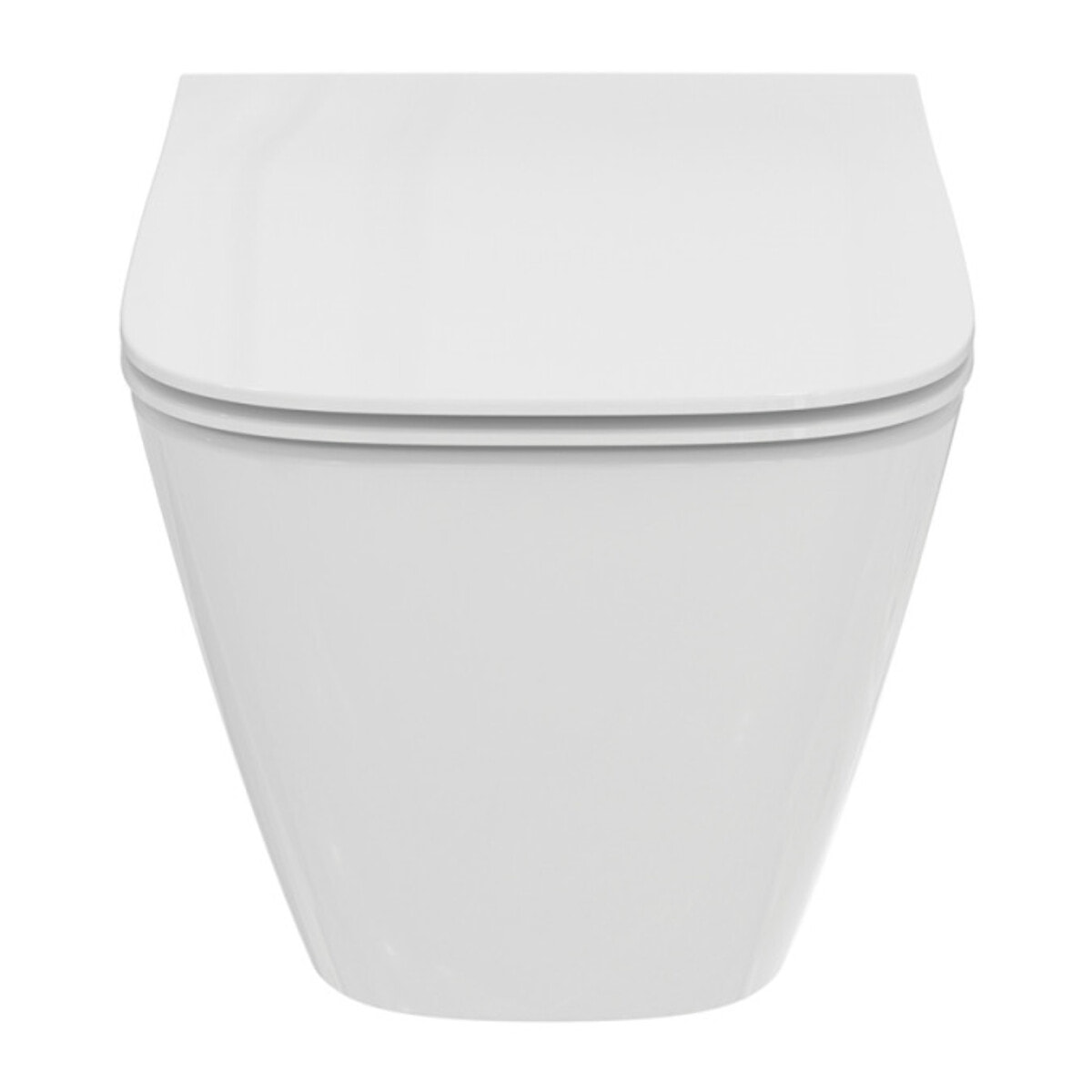 WC suspendu sans bride I.Life B RimLS+ avec abattant frein de chute