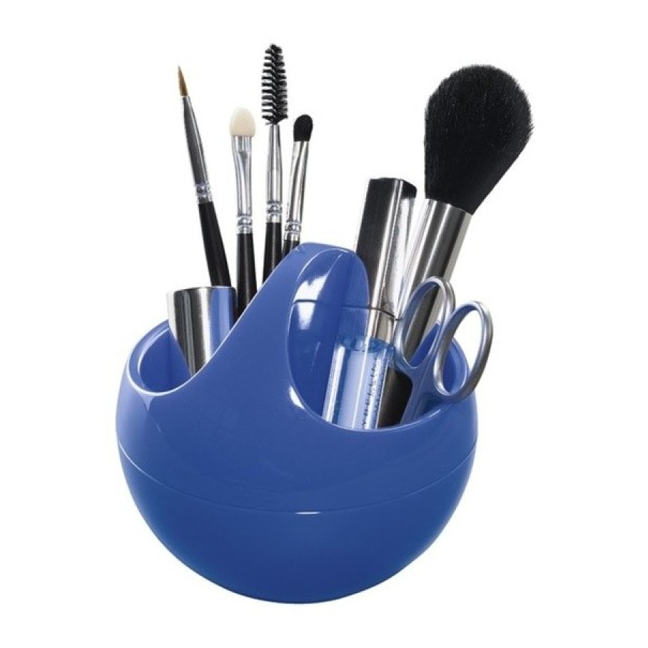 Porte accessoires BOWL Bleu Spirella