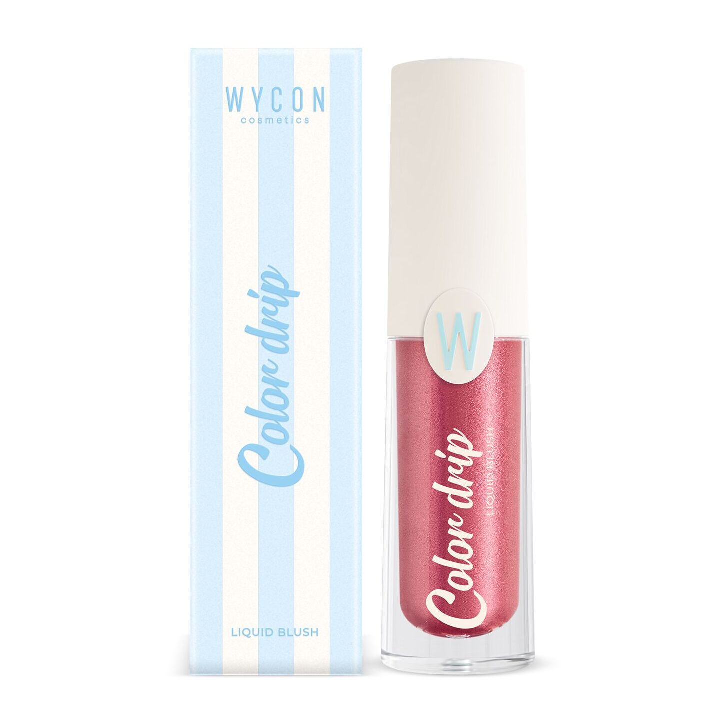 COLOR DRIP LIQUID BLUSH Blush liquido dal finish super luminoso.