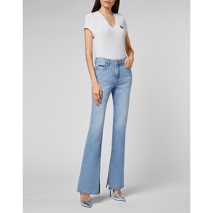 PHILIPP PLEIN Jeans Flare Fit ICONIC PLEIN