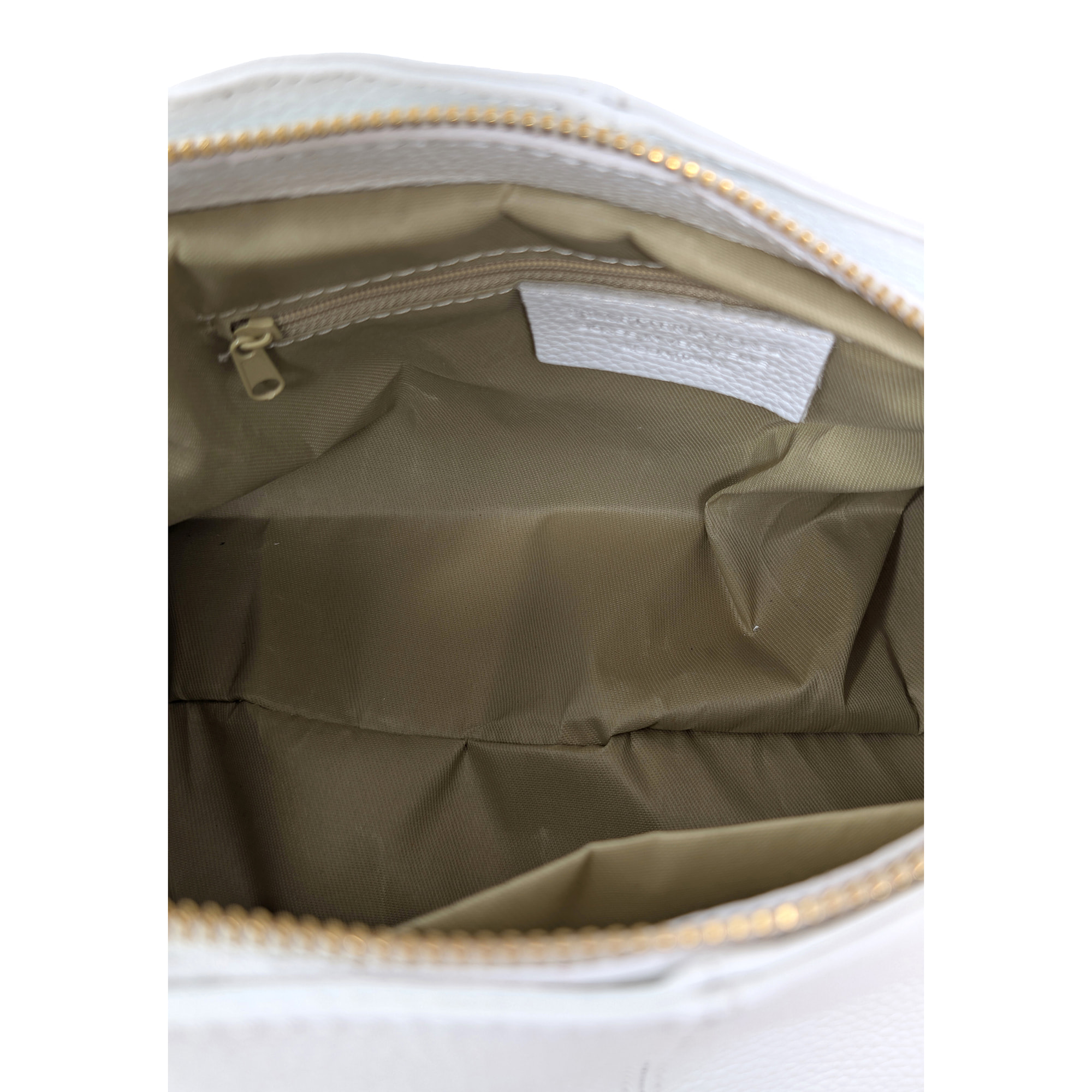 Borsa a Mano in Vera Pelle Dollaro Made in Italy