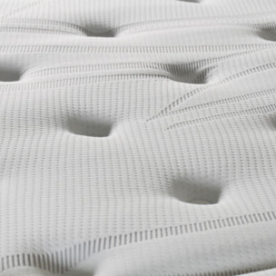 Matelas Hybride Privilège, soutien ferme, 30 cm, Mémoire de Forme Haute Densité & Ressorts Ensachés