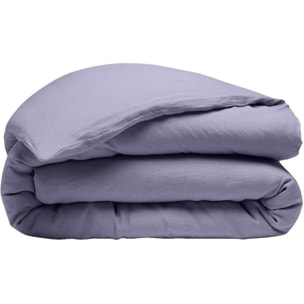 Parure Housse De Couette 3pcs 100% lin LavÉ 160g Mineral