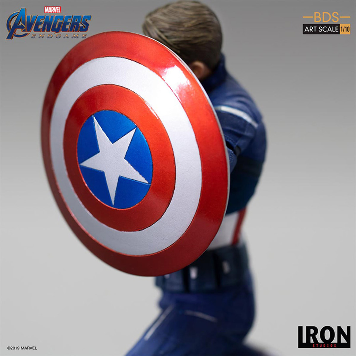 Avengers: Endgame Statua Captain America 2023 18 cm 1/10 Iron Studios