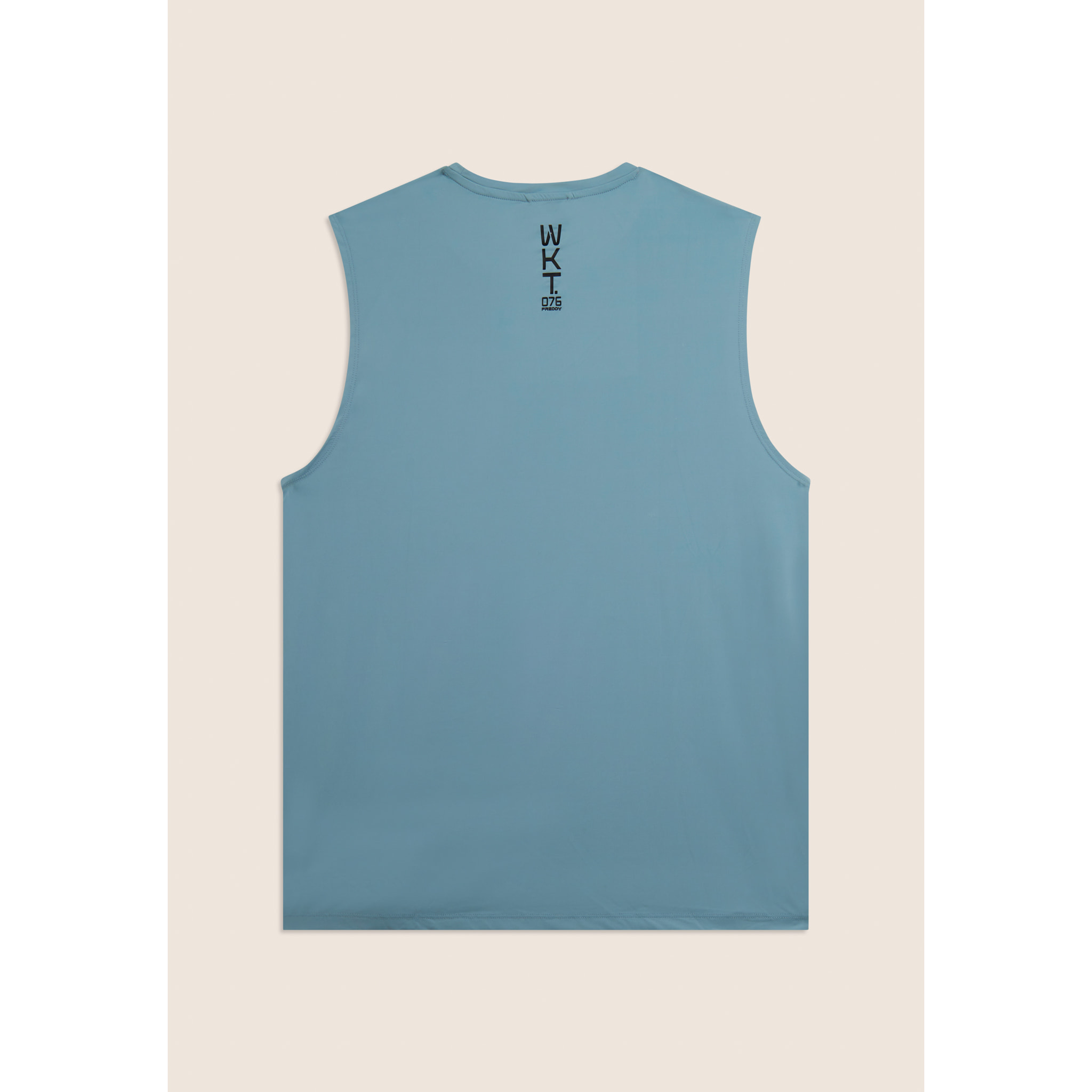 T-shirt senza maniche in tessuto quick dry