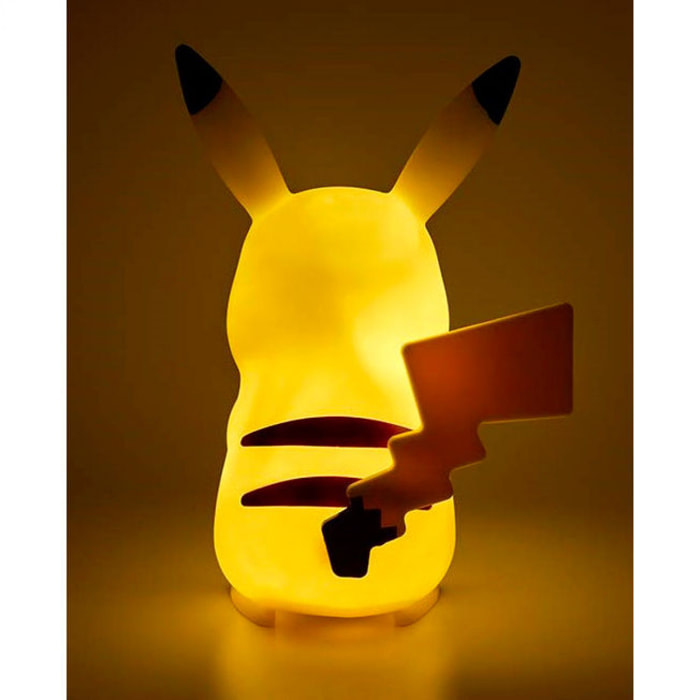 Pokemon Pikachu 3d Lampada Led 25cm Teknofun