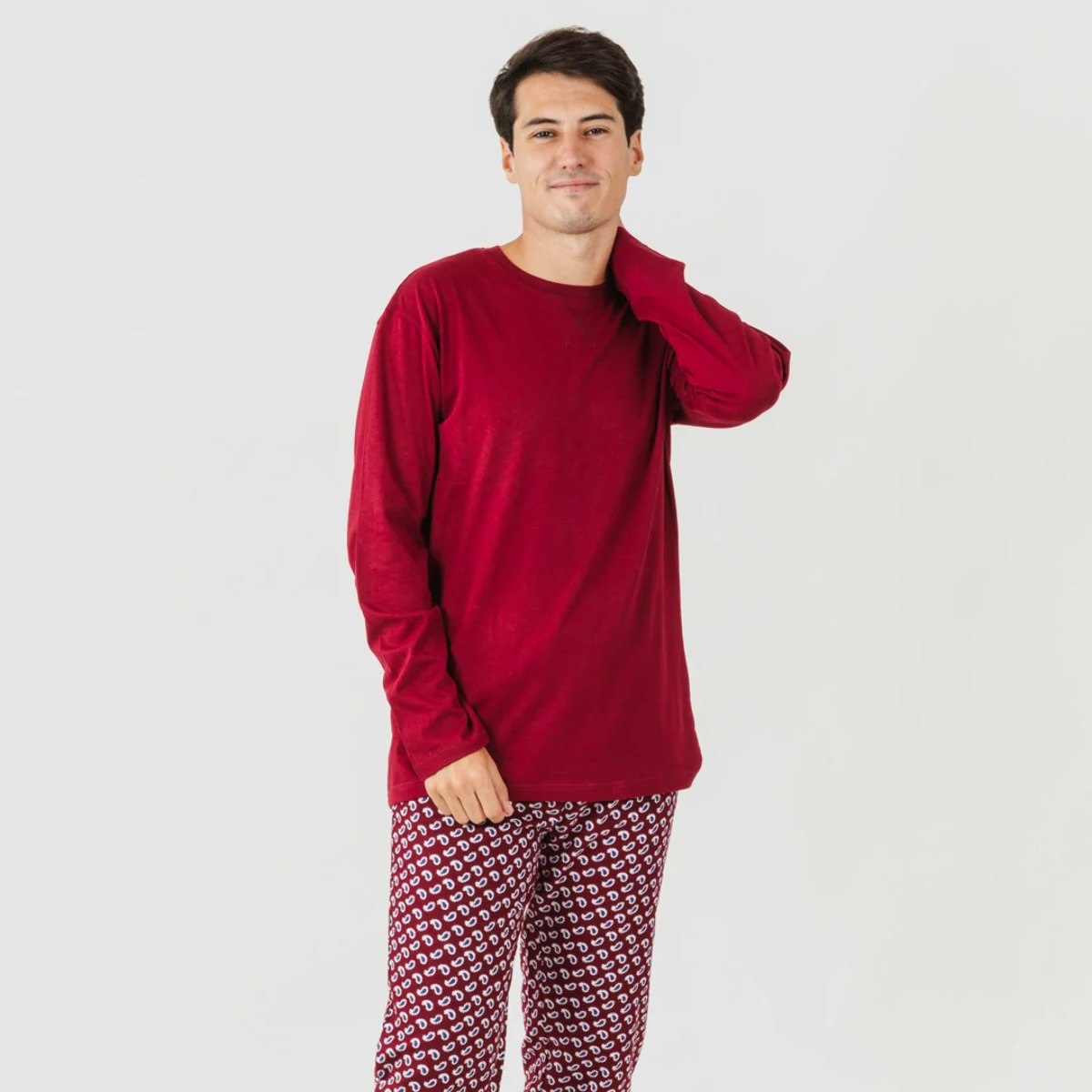Pijama hombre franela Jaume Burdeos