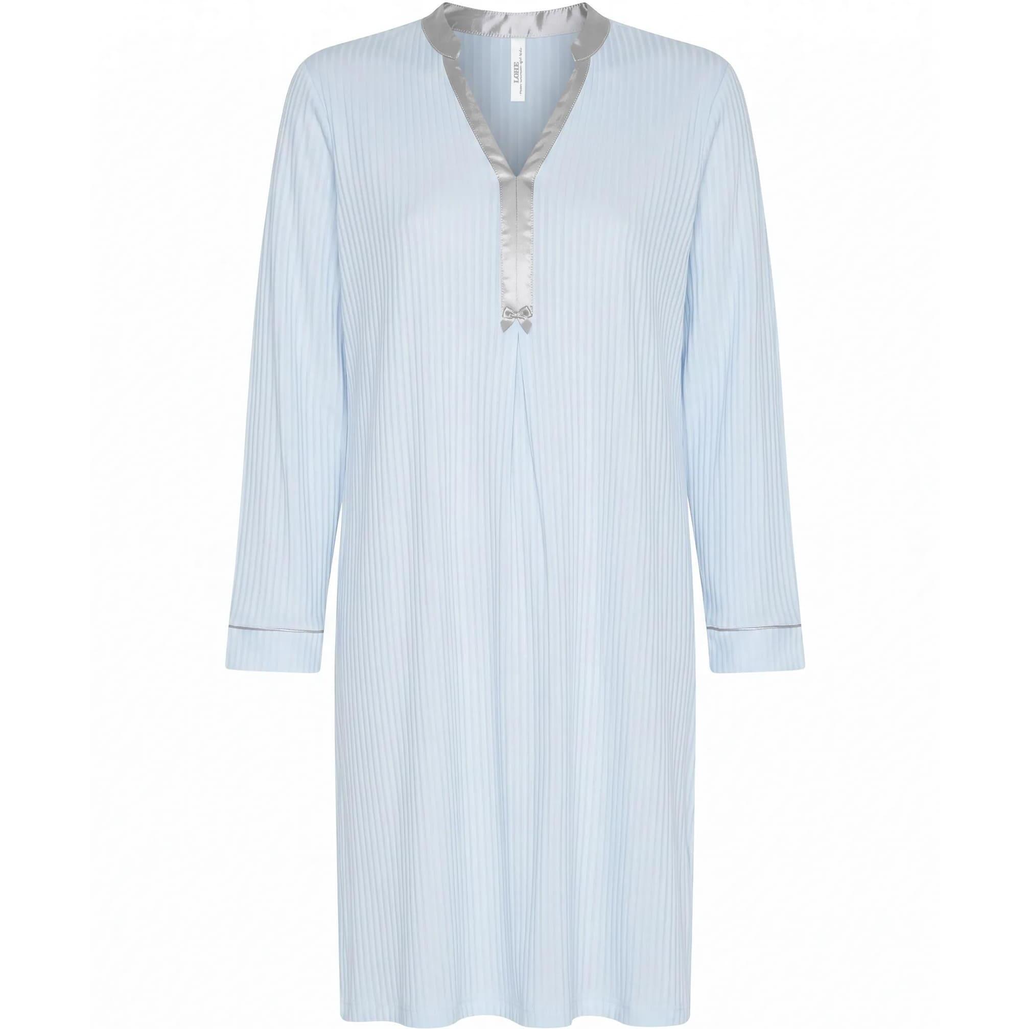 Camisón mujer lencero raso de manga larga