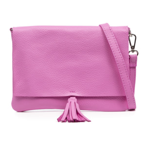 Andorno borsa a tracolla donna. Pelle autentica finitura Dollaro