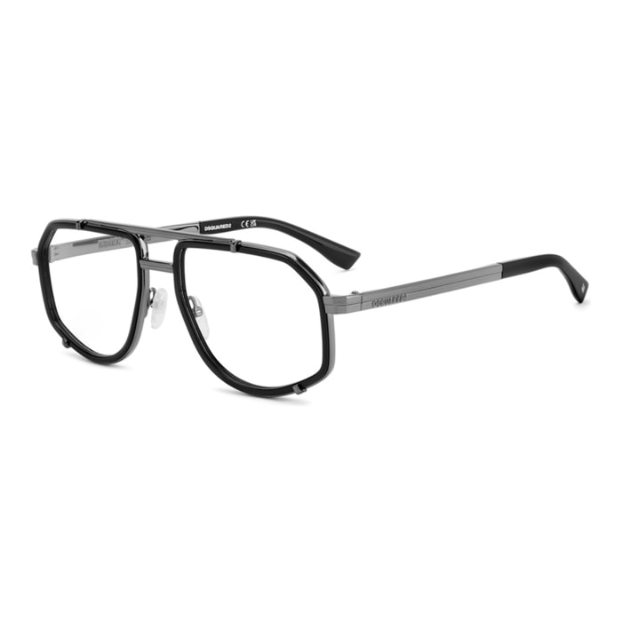 Gafas de Vista Dsquared2 D2 0191 ANS de Metal Hombre 56 mm