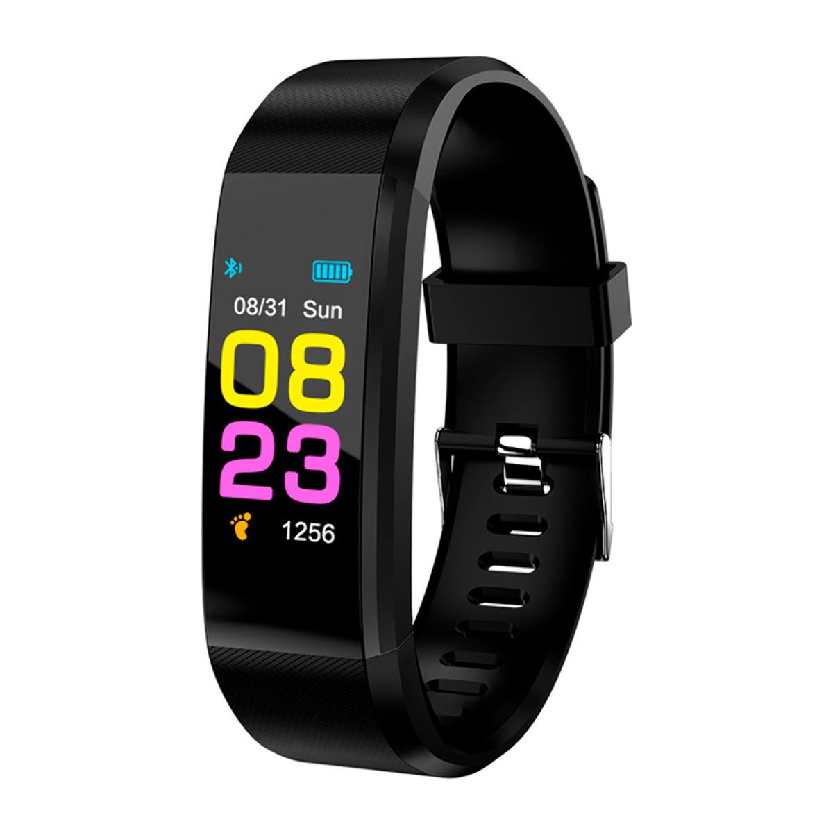 Pulsera de actividad Smartband AT801 - Android y iOS - Bluetooth 4.0 - Pulsómetro, presión sanguínea, calorías, monitorización del sueño