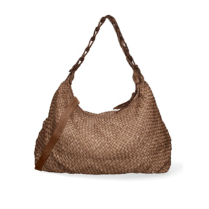 Borsa a spalla da donna - Modello Asteria - Vera pelle - 46.0 x 33.0 x 15.0 cm
