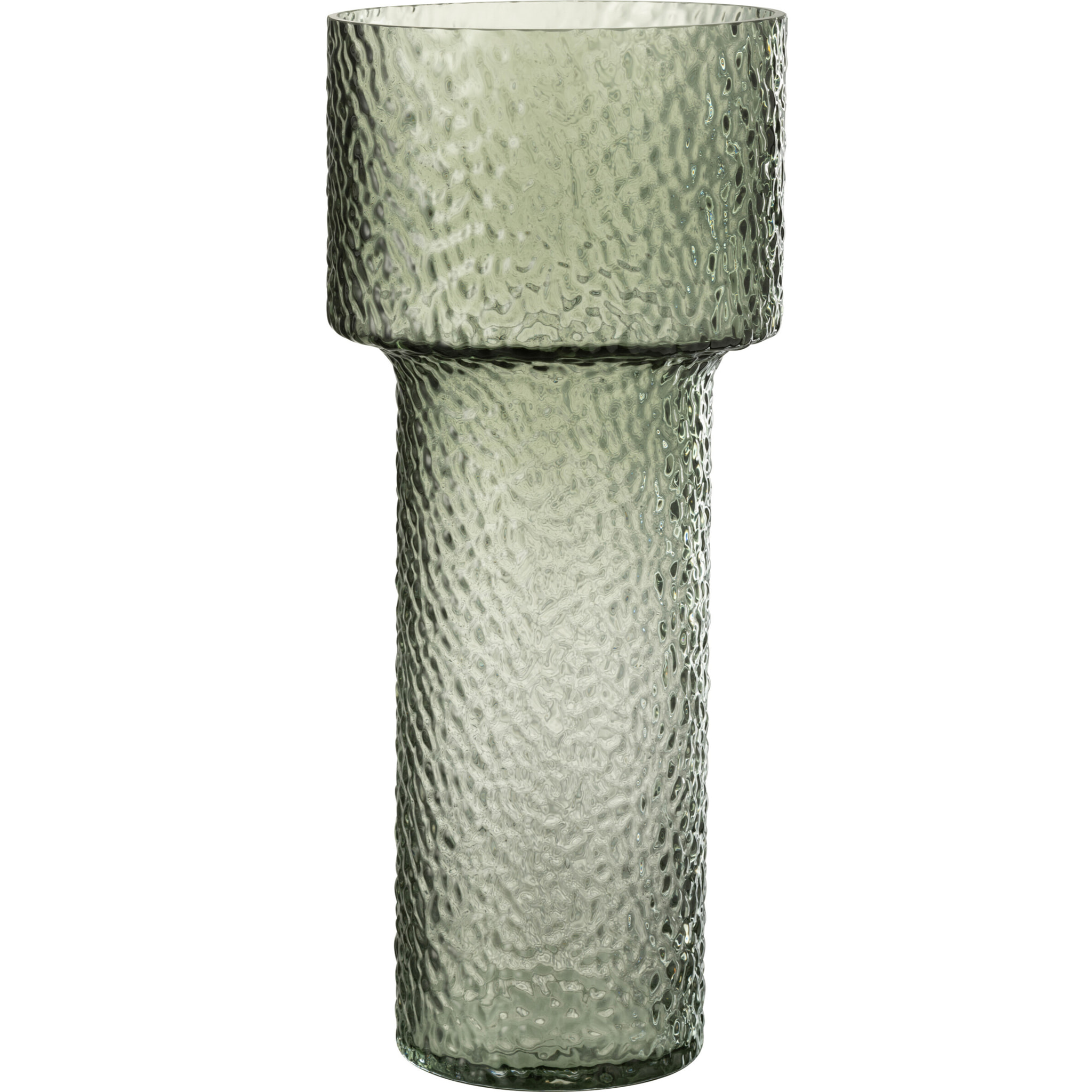 J-Line vase Betty - verre - vert - large - 45 cm de hauteur