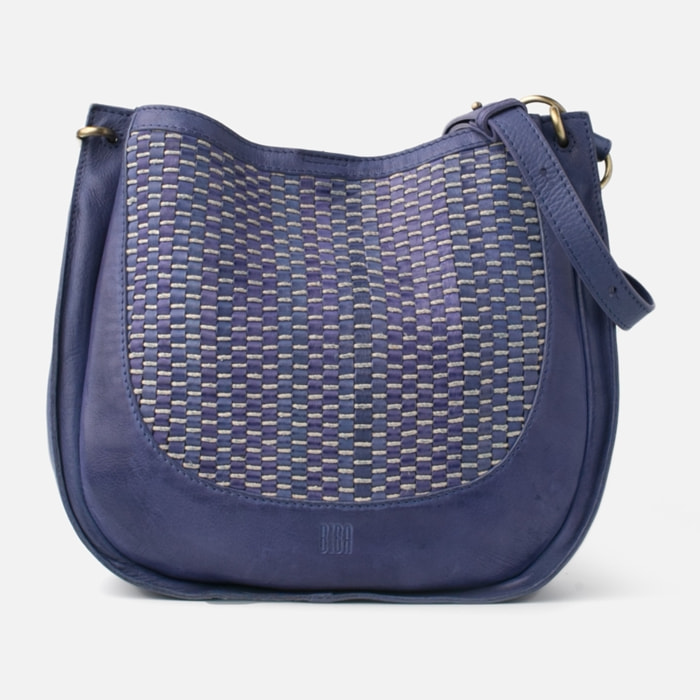 Bolso de hombro BIBA Gibbon de piel