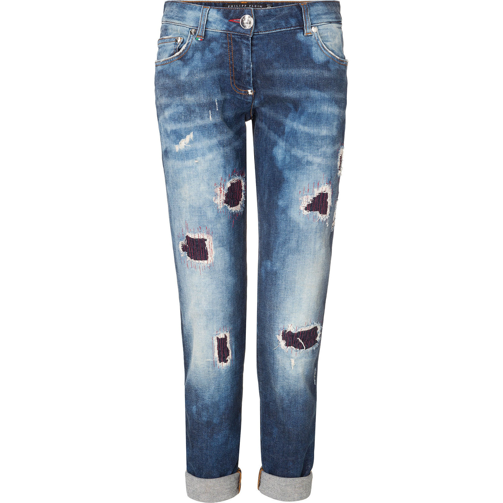 PHILIPP PLEIN boyfriend cut "one two step"