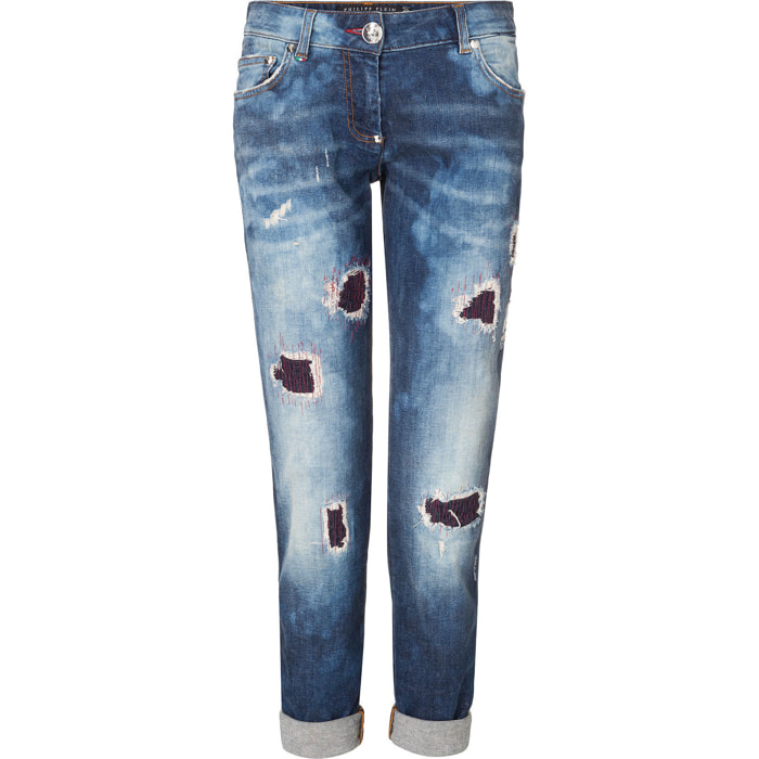 PHILIPP PLEIN boyfriend cut "one two step"