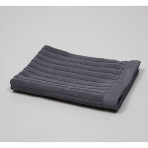 Alfombra de baño Maxim color gris oscuro 100% Algodón