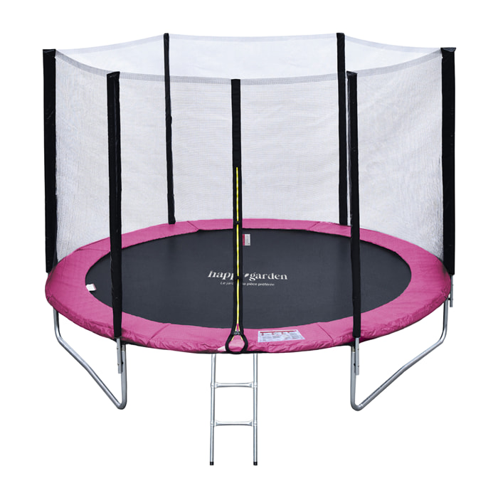 Trampoline réversible avec accessoires -