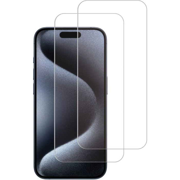 Protège écran ESSENTIELB iPhone 16 Pro Max Verre trempé x2