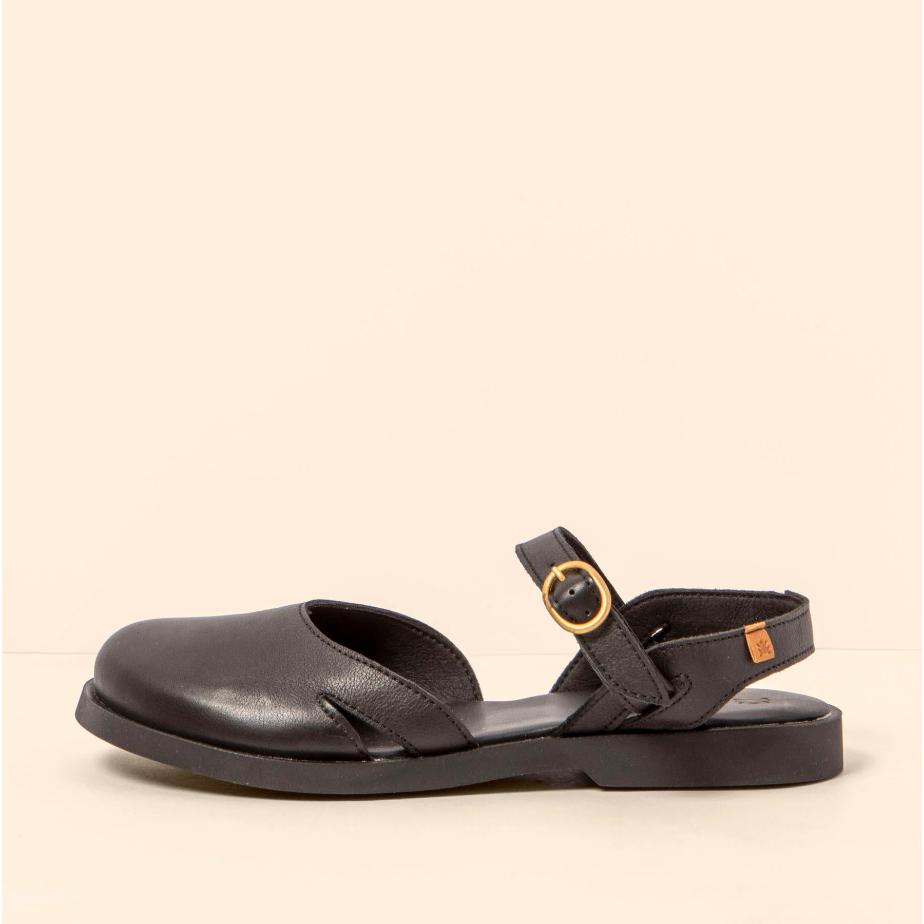 Sandalias N5874 SOFT NAPPA BLACK/ ARENISCA color Black