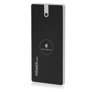 Powerbank wireless 20.000 mAh - Nero / Argento