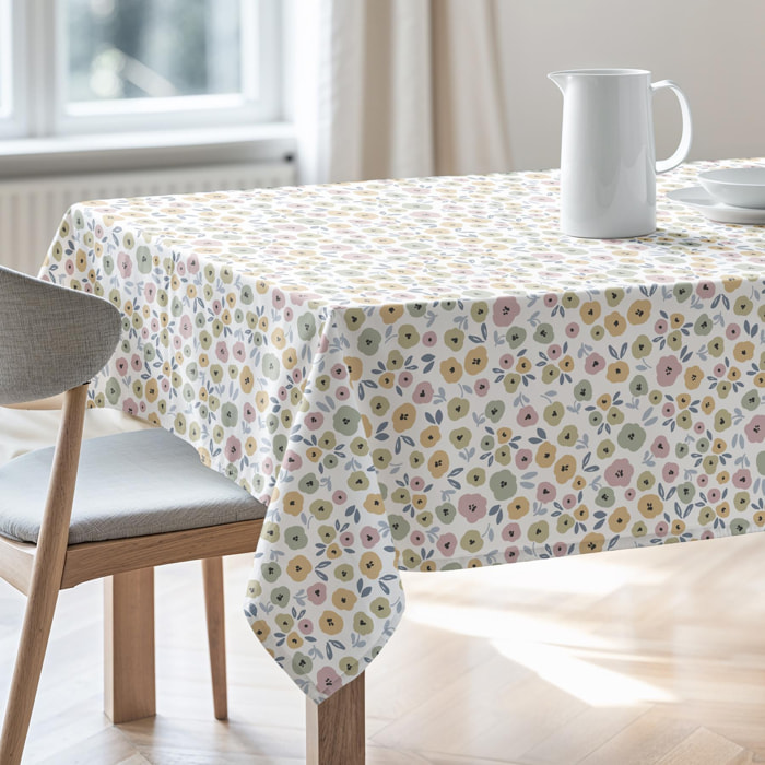 Nappe imprimée anti-tâches THELMA MULTICOLORE