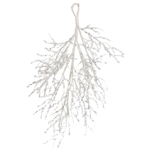 Festone in plastica stelle argento cm53