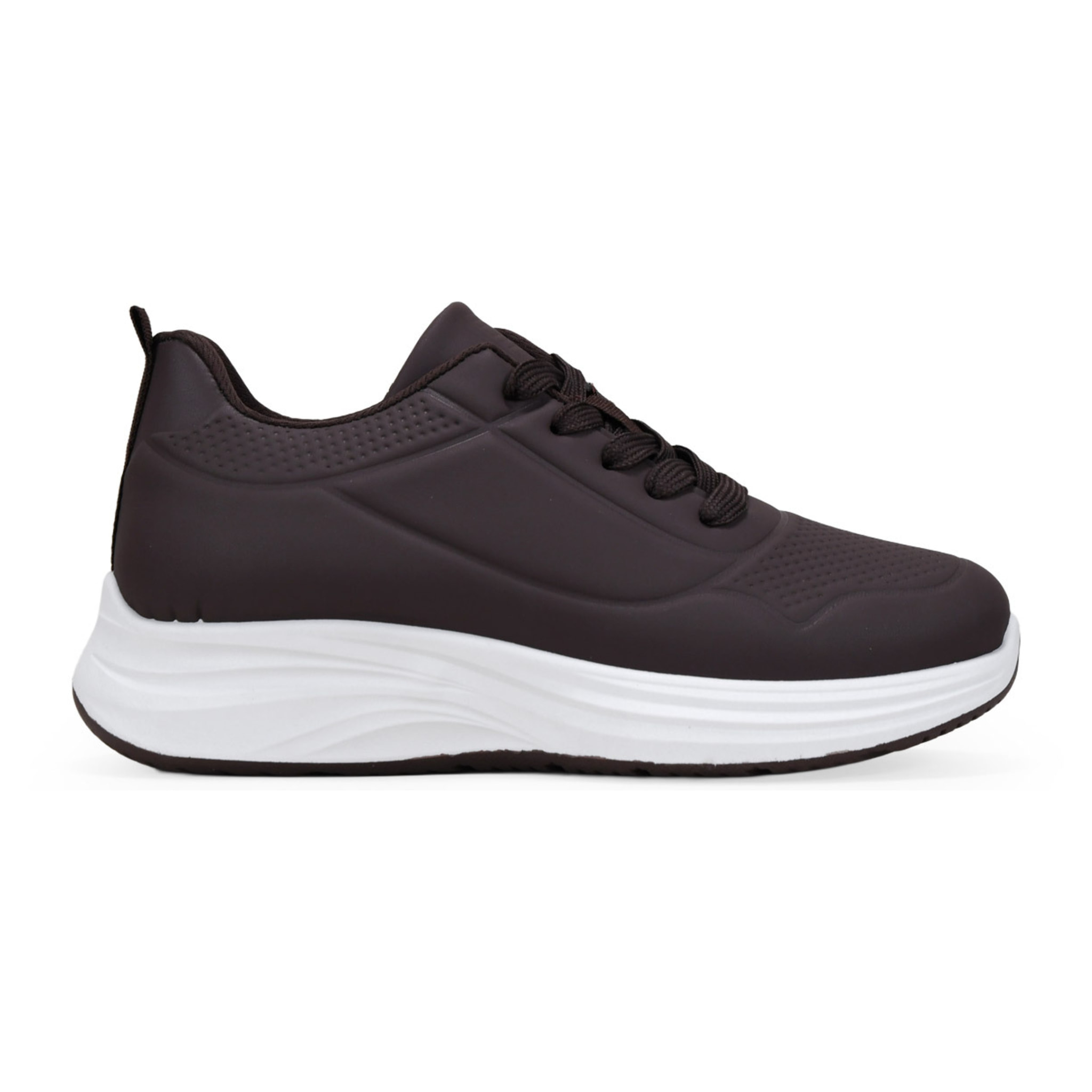 Zapatillas deportivas marrones con cordones