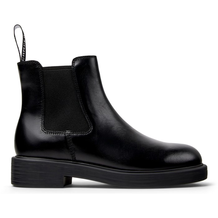 Botines - CAMPER Dean - Negro - Cuero liso