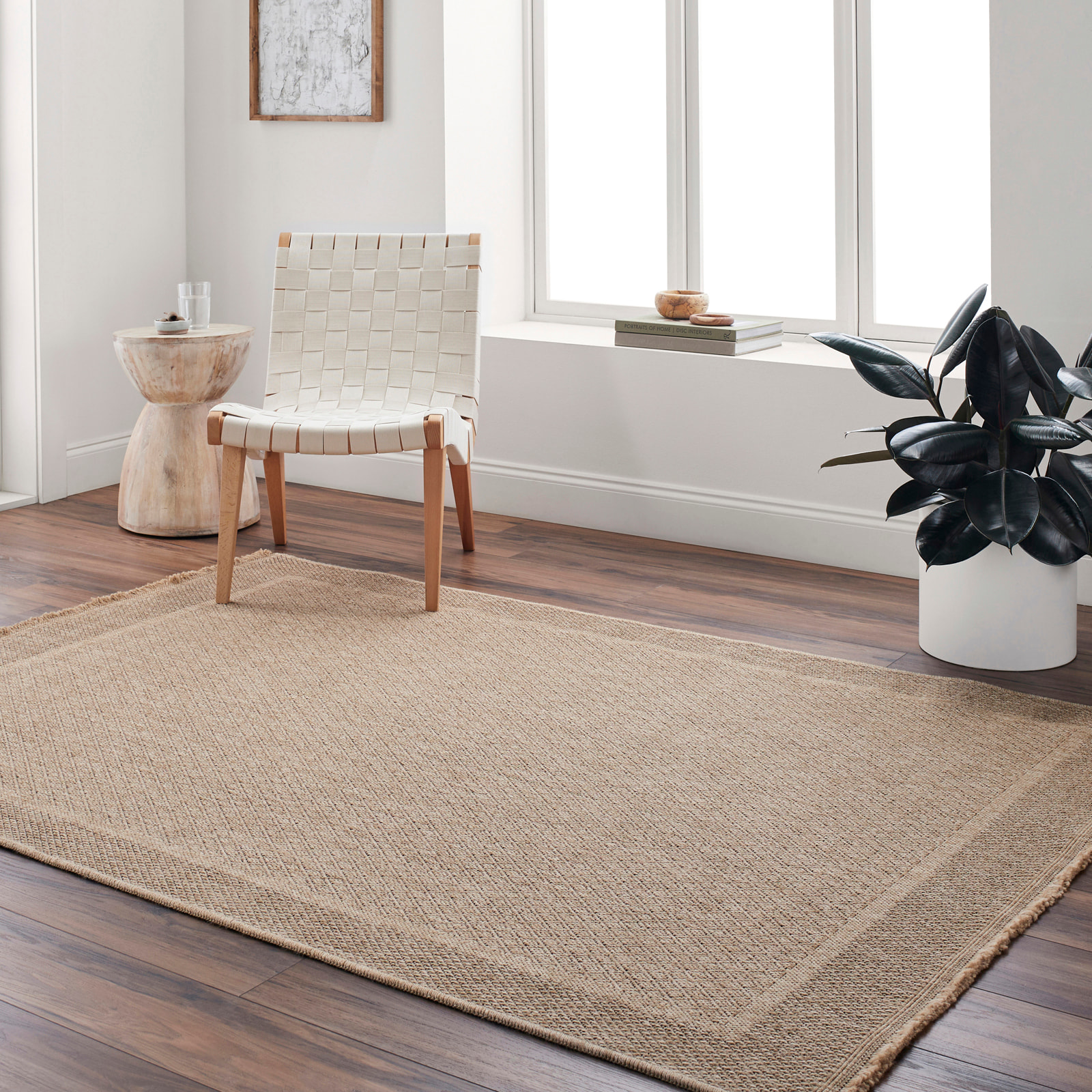 PENNY Alfombra Exterior/Interior Efecto Yute
